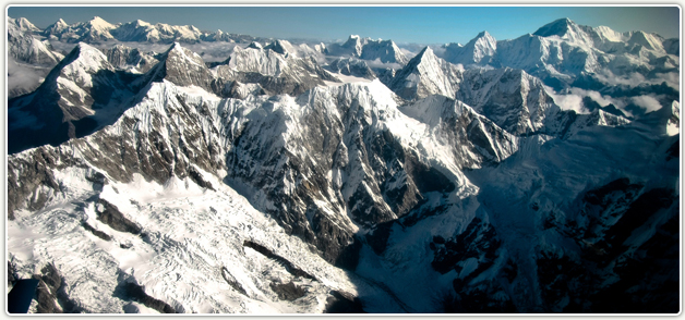 Mountain Flight in Nepal